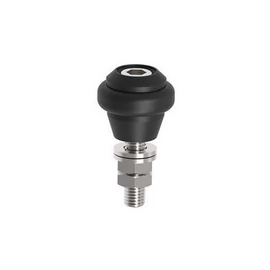 Vezető görgő d 43x40 mm. M12 poliamid, gumigyűrűs