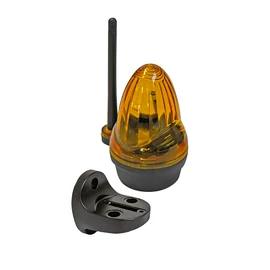 Villogó lámpa ledes+oldalfali konzol, 12-24-240V AC/DC GP5 gatePro