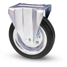 Tömörgumis kerék fix villa 100 mm