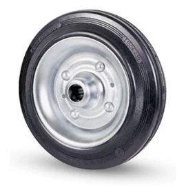 Tömörgumis fémfelnis kerék 125 mm