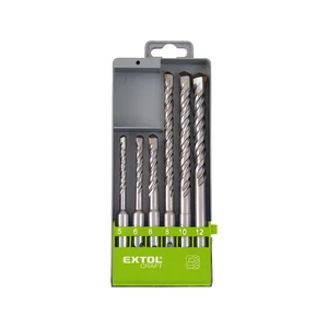 Betonfúró készlet normál befogás 6db. 110 mm 5,6,8, 160 mm 8,10,12, Extol