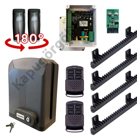 gatePRO 6000 tolókapu mozgató garnitúra 600 kg. kapusúlyig  +wifi+bluetooth