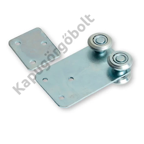 Függ. görgő 4 db. kerékkel, egyenes konzol 