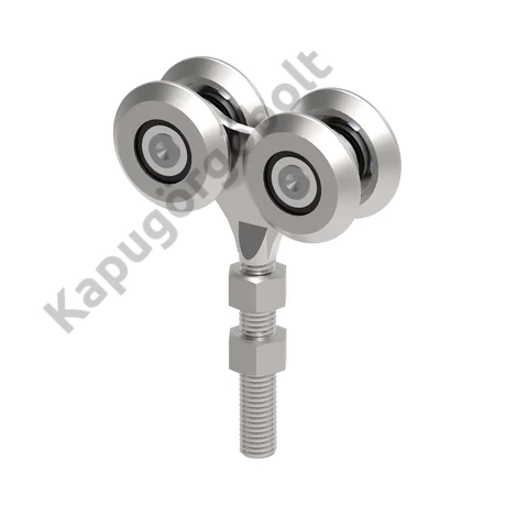 Függ. görgő 4 db. kerékkel M12 