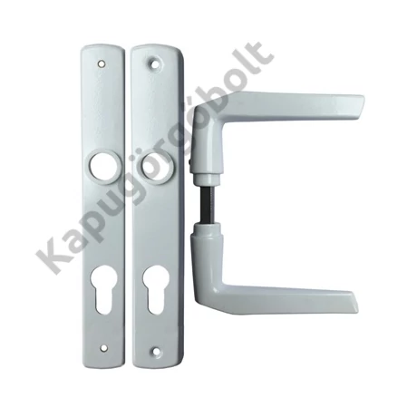 Kilincs + portálcím garnitúra fehér 85 MX /6 mm./