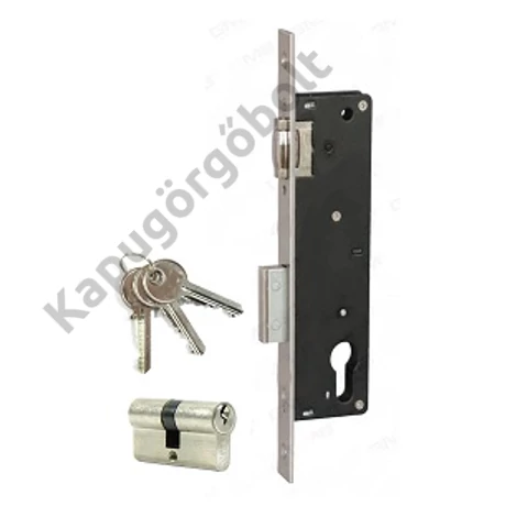 Portálzár 40-es 25/22 görgős + zárbetét 30x30 Anbo