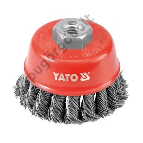 Fazékkefe sodrott 60 mm M14 YATO